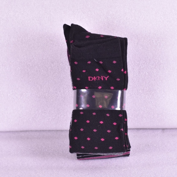 Dkny Accessories 32 Dkny Dot Stripe Knee High Boot Socks 3 Pair
